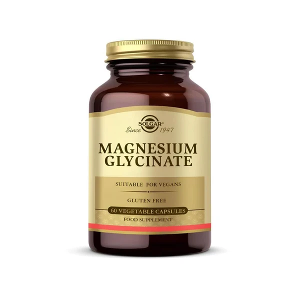 Solgar Magnesium Glycinate 60 Kapsül ürün görseli 1