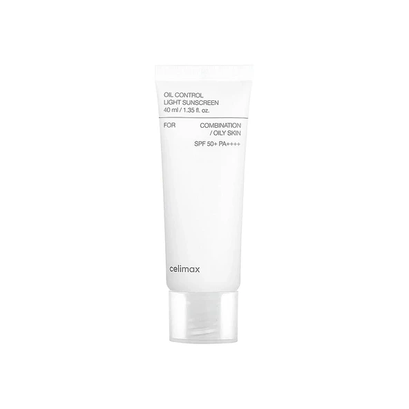 Celimax Oil Control Light Sunscreen SPF50+ PA++++ Yağlı Ciltler İçin Güneş Koruyucu 40 ml ürün görseli 1