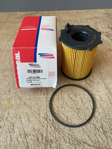 Monreal MFN-0117 Yağ Filtresi Citroen Peugeot Ford 1.4HDI 1.6HDI 1.6TDCI DV4TD DV6TED 2S6Q6714AB ürün görseli 1