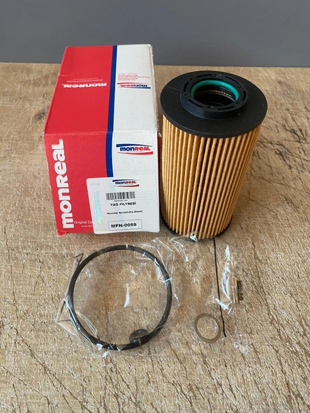 Monreal MFN-0059 Yağ Filtresi Accent ERA Dizel / Kia Rio Dizel 263202A000 263202A002 636025 ürün görseli 1