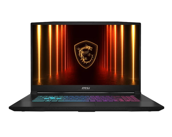 MSI NB KATANA 17 HX B14WFK-252XTR I7-14650HX 32GB DDR5 RTX5060 GDDR7 8GB 1TB SSD 17.3 QHD 240Hz DOS ürün görseli 1