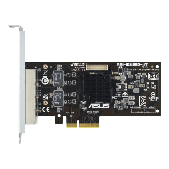 ASUS LAN CARD PCIE G3 4P 1G INTEL I350-T4 V2 - Resim 2
