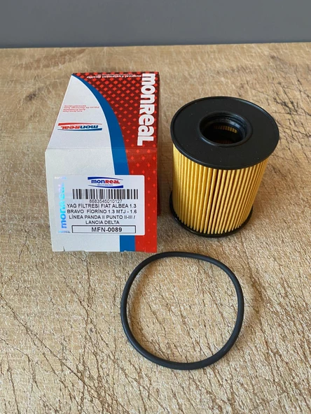 Monreal MFN-0089 Yağ Filtresi Albea 1.3 Bravo Fiorino 1.3MTJ 1.6 Linea Punto 73500049E 55232421 ürün görseli 1