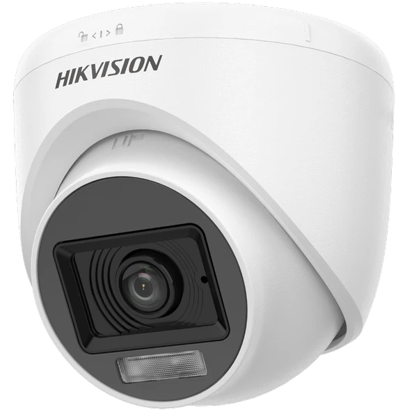Hikvision DS-2CE76D0T-LPFS TVI 1080P 2.8mm Sabit Lensli IR Dome Kamera ürün görseli 1