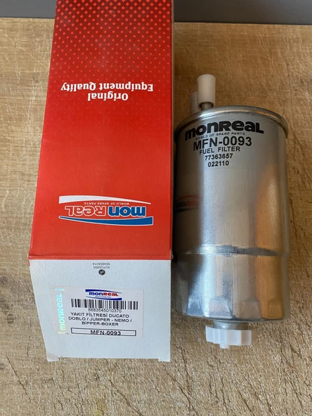 Monreal MFN-0093 Yakıt Filtresi DUCATO DOBLO JUMPER NEMO Bipper BOXER 77363657 77363657E ürün görseli 1