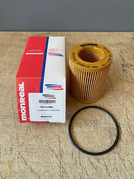 Monreal MFN-0123 Yağ Filtresi Hyundai Accent Admire 1.5 Dizel / Getz 1.3 2632027100 L26320-27100 ürün görseli 1