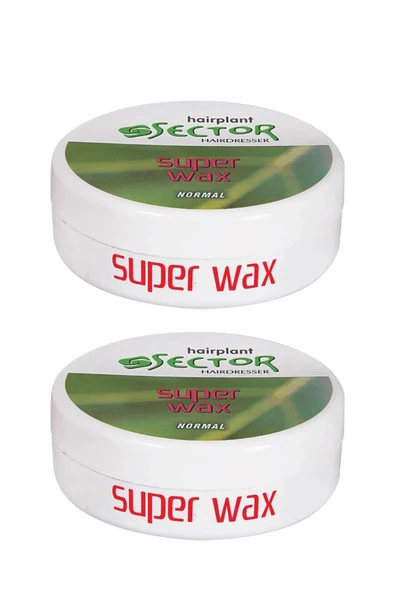 Sector Hairmate Superwax Normal Yeşil Wax 150 Ml 2 Adet ürün görseli 1