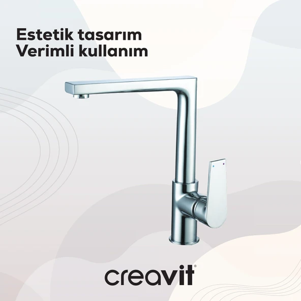 Sharp Mutfak Armatürü Krom - Resim 3