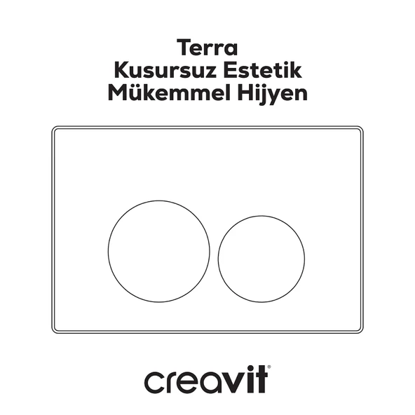 Terra Mat Gri Boyalı Kumanda Paneli - Resim 4