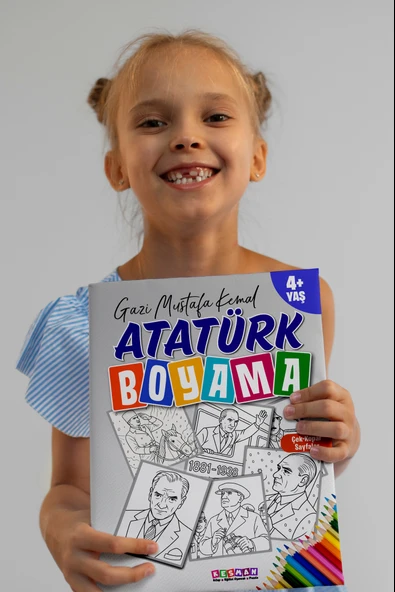 Atatürk Boyama Kitabı - Resim 8