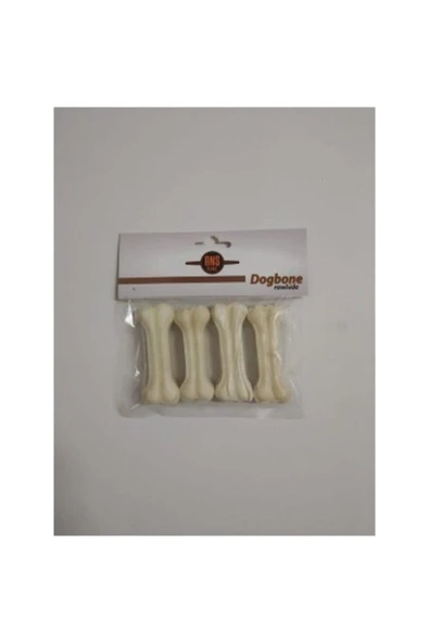 Ans Dogbone Rawhide Sütlü 7 Cm Eco 4'lü Kemik ürün görseli 1
