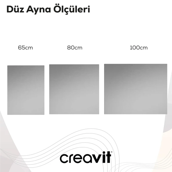 D20 100 Cm Düz Ayna - Resim 3
