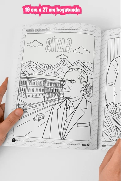 Atatürk Boyama Kitabı - Resim 5