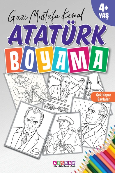 Atatürk Boyama Kitabı ürün görseli 1