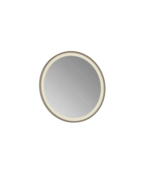 Patara Yuvarlak Led Ayna 60 cm Mat Cappuccino ürün görseli 1