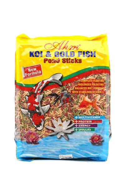 Ahm Koi Goldfish Mix Pond Sticks 1 Kg Skt: 05/2028 ürün görseli 1