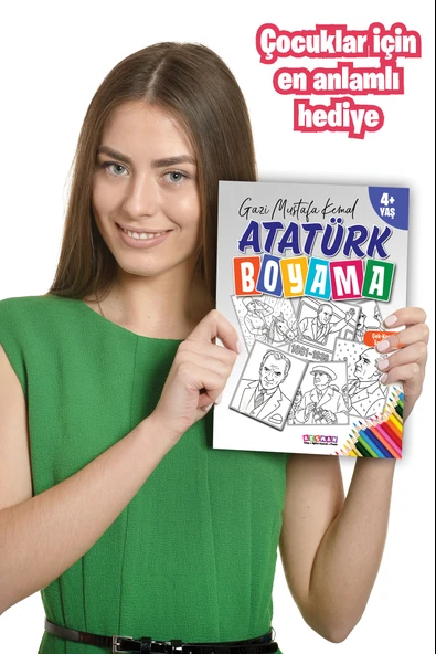 Atatürk Boyama Kitabı - Resim 3