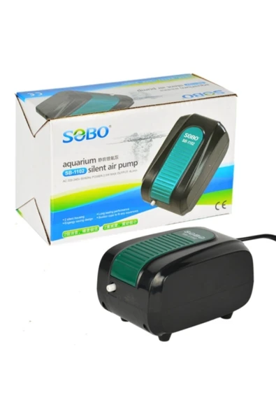 Sobo Sb-1102 Akvaryum Için Hava Motoru Tek Çıkış ürün görseli 1