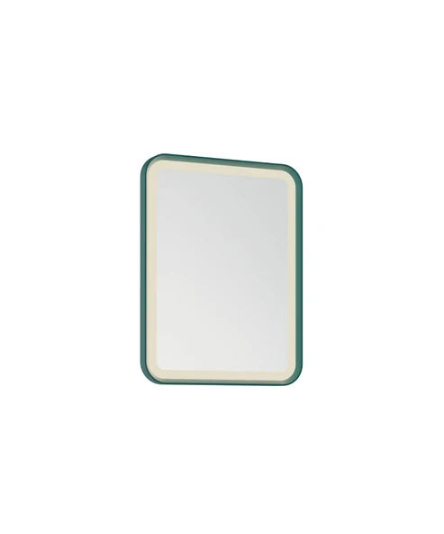 Patara Dikdörgen Led Ayna 55x75cm Mat Yeşil ürün görseli 1
