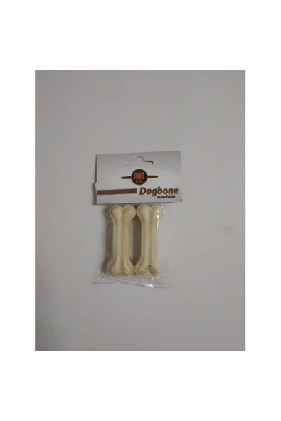 Ans Dogbone Rawhide Sütlü 7 Cm Eco 2'li Kemik ürün görseli 1