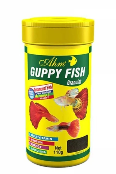 Ahm Marin Guppy Granul Food Lepistes Yemi 250 ml ürün görseli 1