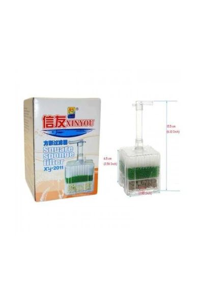 Xinyou Xy-2011 Akvaryum  Kare Köşe Üretim Filtresi ürün görseli 1