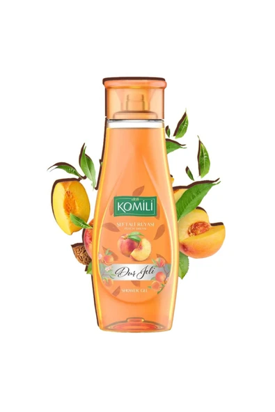 Komili Vegan Şeftali Rüyası Duş Jeli 500 ml,Şeftali ürün görseli 1