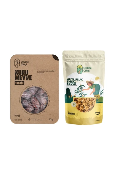 Kudüs Hurması 200Gr ve Kelebek Ceviz İçi 500Gr İkili Set ürün görseli 1