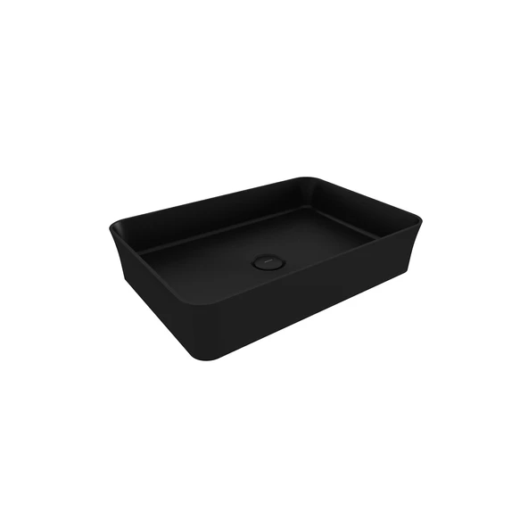Bocchi Sottile Slim Tezgahüstü Lavabo 55x38 Mat Siyah 1476-004-0125 ürün görseli 1