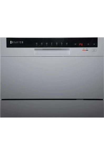 Dijitsu DSB 8000 7 Programlı Tezgah Üstü İnox Bulaşık Makinesi ürün görseli 1