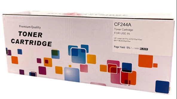 HP CF-244A Muadil Toner Laserjet Pro M-15 Pro MFP M-28a ürün görseli 1