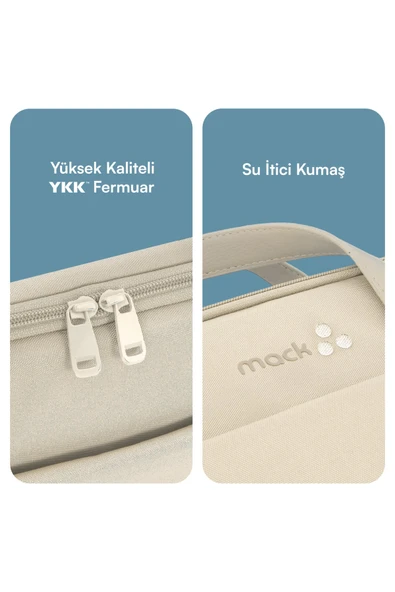 MCE-1514 15.6" NOVA Eco Notebook Çantası Latte - Resim 5