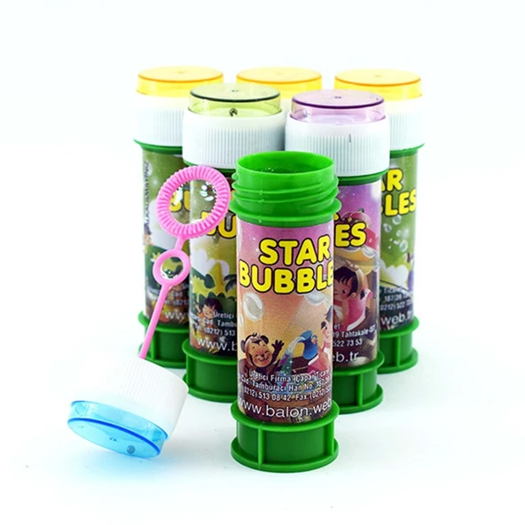 Star Bubbles Baloncuk Üflemeli Köpük Oyuncak 4 Adet ürün görseli 1