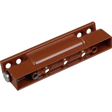 PVC KAPI MENTEŞESİ AÇIK KAHVE 90mm - Resim 2