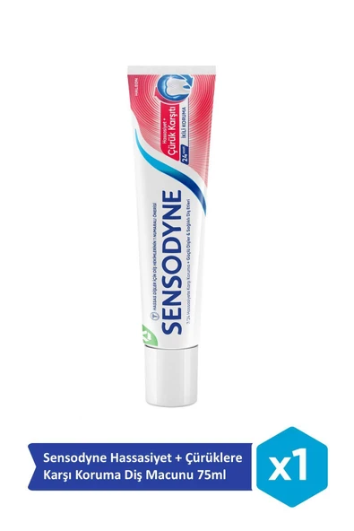 Sensodyne Diş Macunu Hassasiyet & Çürük Karşıtı 75 ml ürün görseli 1