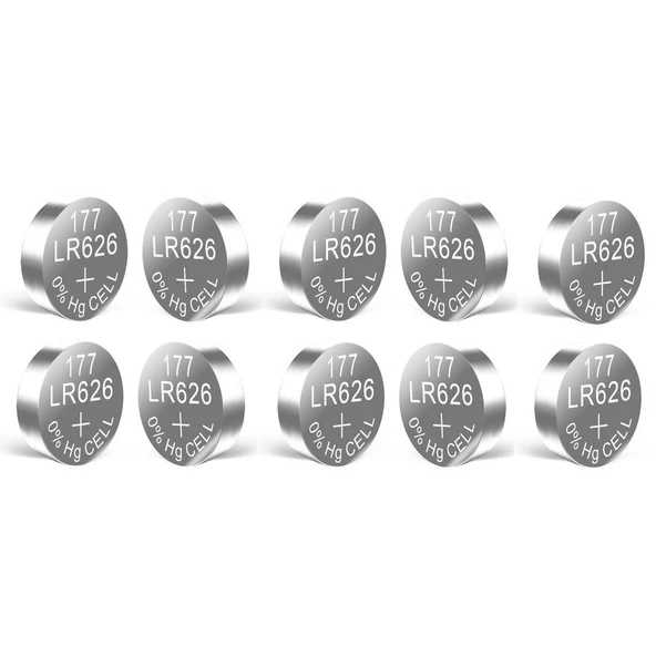 Yuma LR66 AG4 377 SR626 1.5V Alkalin Saat Pili 10 Adet ürün görseli 1