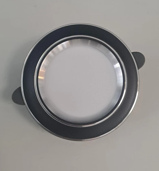 NOAS  5 WATT SMD LED SPOT KROM ÇİZGİ SİYAH KASA BEYAZ IŞIK 450lm 6500K ürün görseli 1