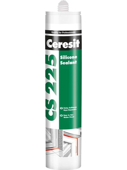 Ceresit Cs225 Şeffaf silikon 280 gr ürün görseli 1