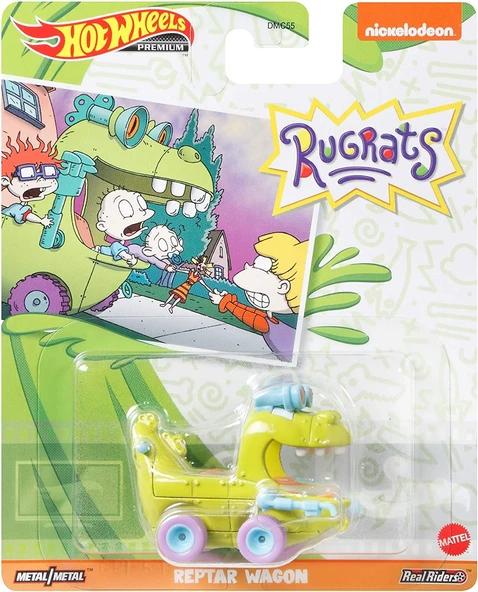Hot Wheels Premium Gösteri Dünyası Araçları Rugrats Reptar Wagon GRL61 ürün görseli 1