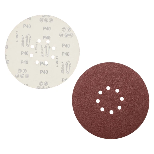 Fixonic Valiente VAL15100 225mm P40 (40 Kum) Delikli Cırt Zımpara (100 Adet) ürün görseli 1