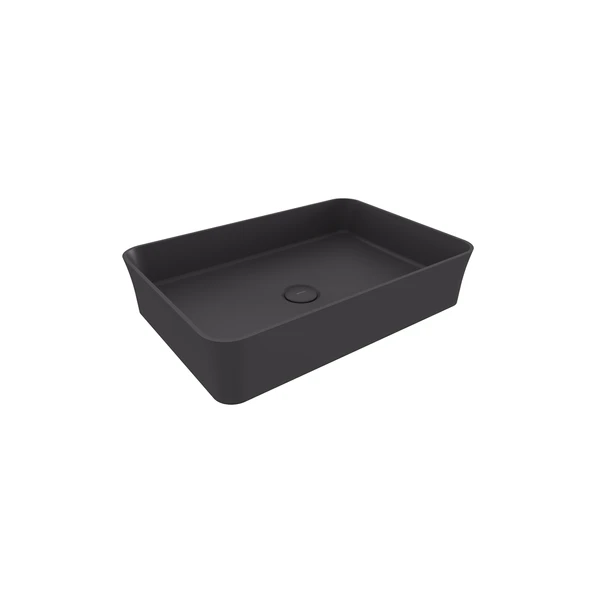 Bocchi Sottile Slim Tezgahüstü Lavabo 55x38 Antrasit 1476-020-0125 ürün görseli 1