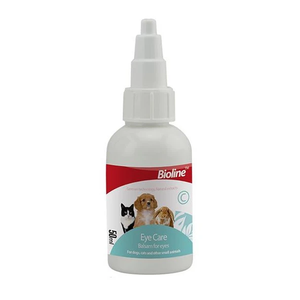 Bioline Kedi ve Köpek Göz Bakım Damlası 50 Ml ürün görseli 1