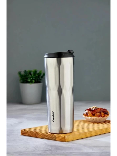 Cooker Çelik Bardak Termos 500 cc ürün görseli 1