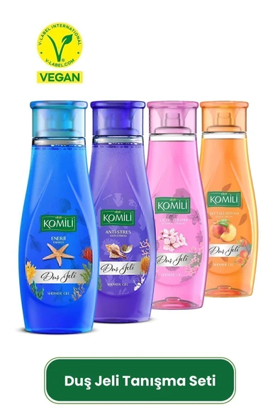 Komili Duş Jeli Tanışma Paketi 4'lü Set - 4 X 500 ML ürün görseli 1