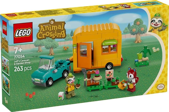 LEGO Animal Crossing 77054 Leif's Caravan and Garden Shop ürün görseli 1