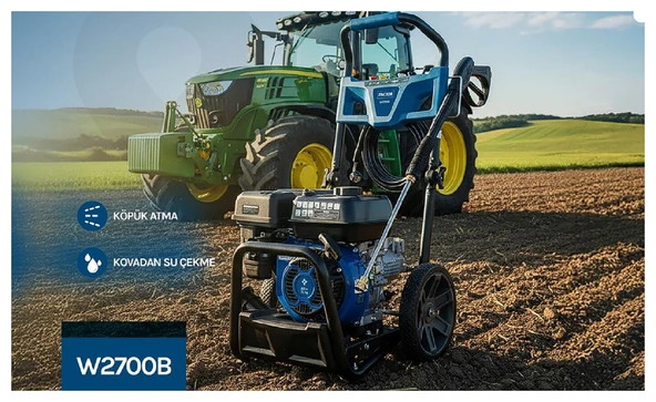 Factor W2700B Benzinli Basınçlı Yıkama Makinası 190 Bar - Resim 2