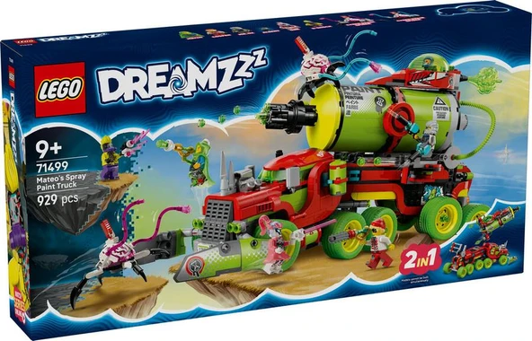 LEGO Dreamzzz 71499 Mateo's Spray Paint Truck ürün görseli 1