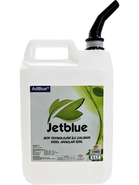 JetBlue Adblue Dizel Araçlar Için Emisyon Düşürücü Yakıt Katkısı 5 Litre Üretim Yılı 2025 ürün görseli 1