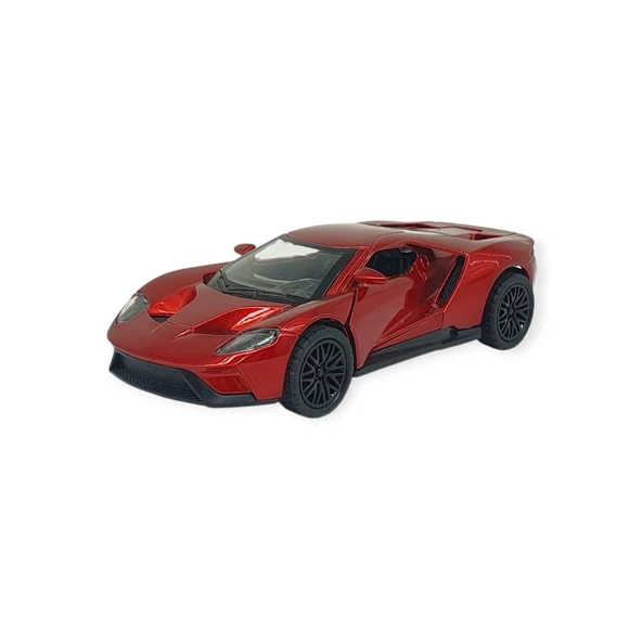 Çek Bırak Metal Arabalar 13 cm - SR2211- Kırmızı ürün görseli 1