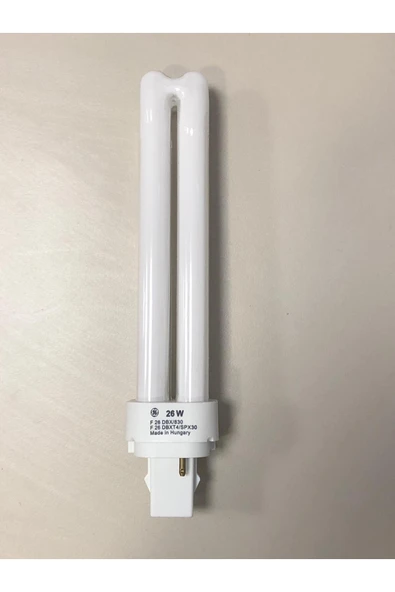 General Electric G/e Plc Lamba 26w/830 2p 3000 Kelvin 1800 Lümen Sarı Boy:16.5cm ( 10w-13w-18w Yerine Olmaz ) ürün görseli 1